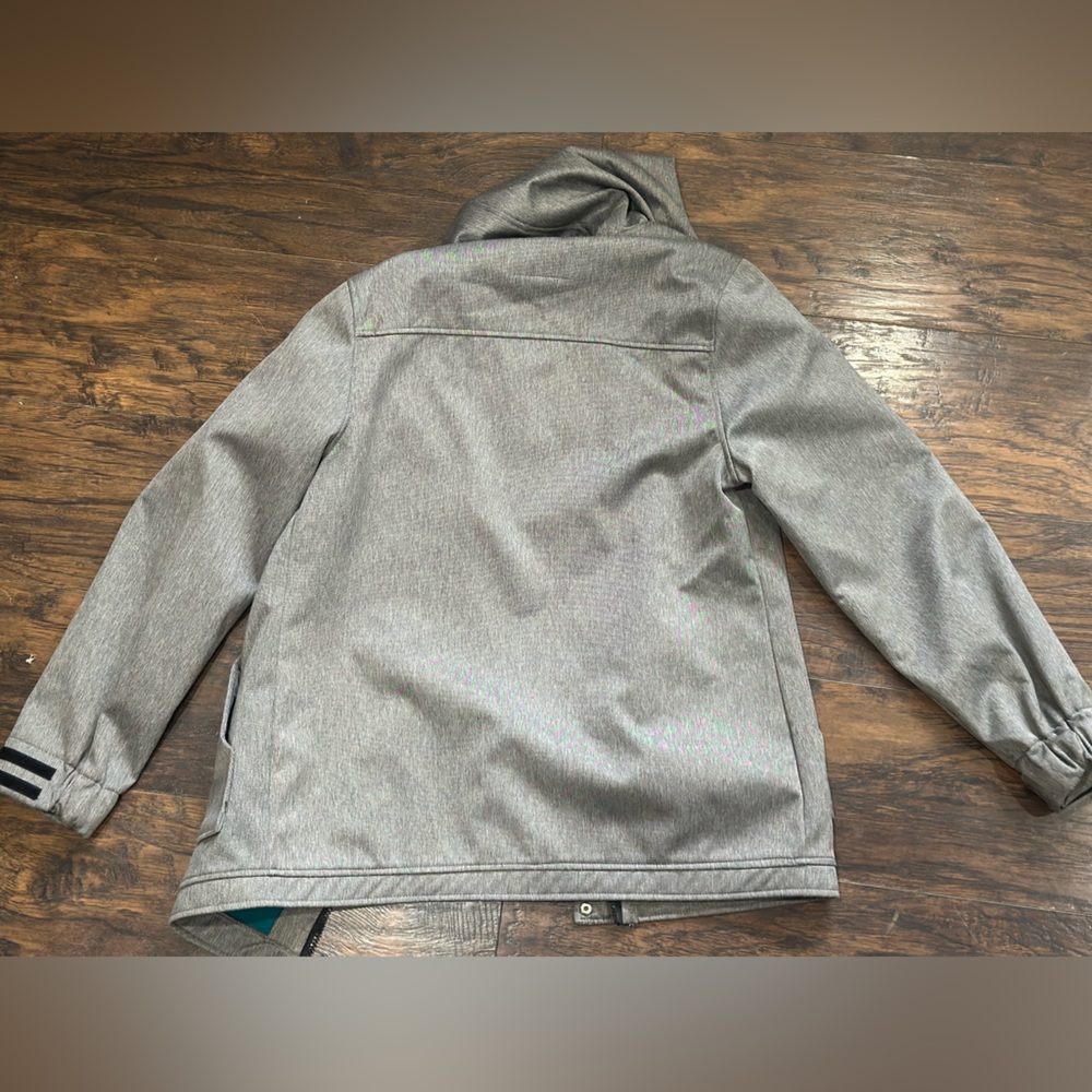 Empyre Gray and Teal Ski Jacket - Picture 5 of 6